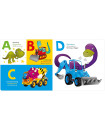 Dinosaurs and Diggers ABC Board book 